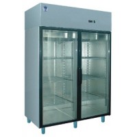 Шкаф-витрина морозильний Bolarus WSN 147 S INOX (нерж.сталь)